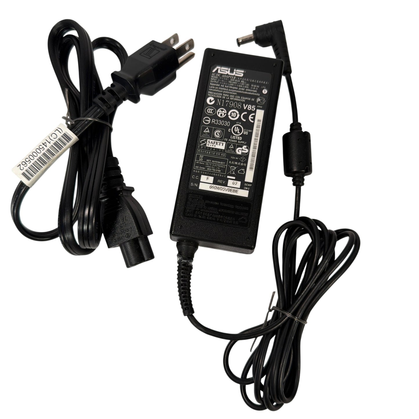 ASUS ADP-65JH BB 65W 19V 3.42A AC Adapter Charger with Power Cord