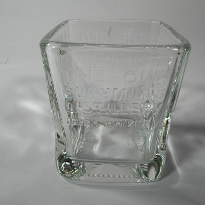 The Old Bushmills Distillery Irish Whiskey Square Tumbler Glass 152 ml