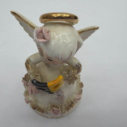 Vintage October Angel Porcelain Figurine 4 in S470N