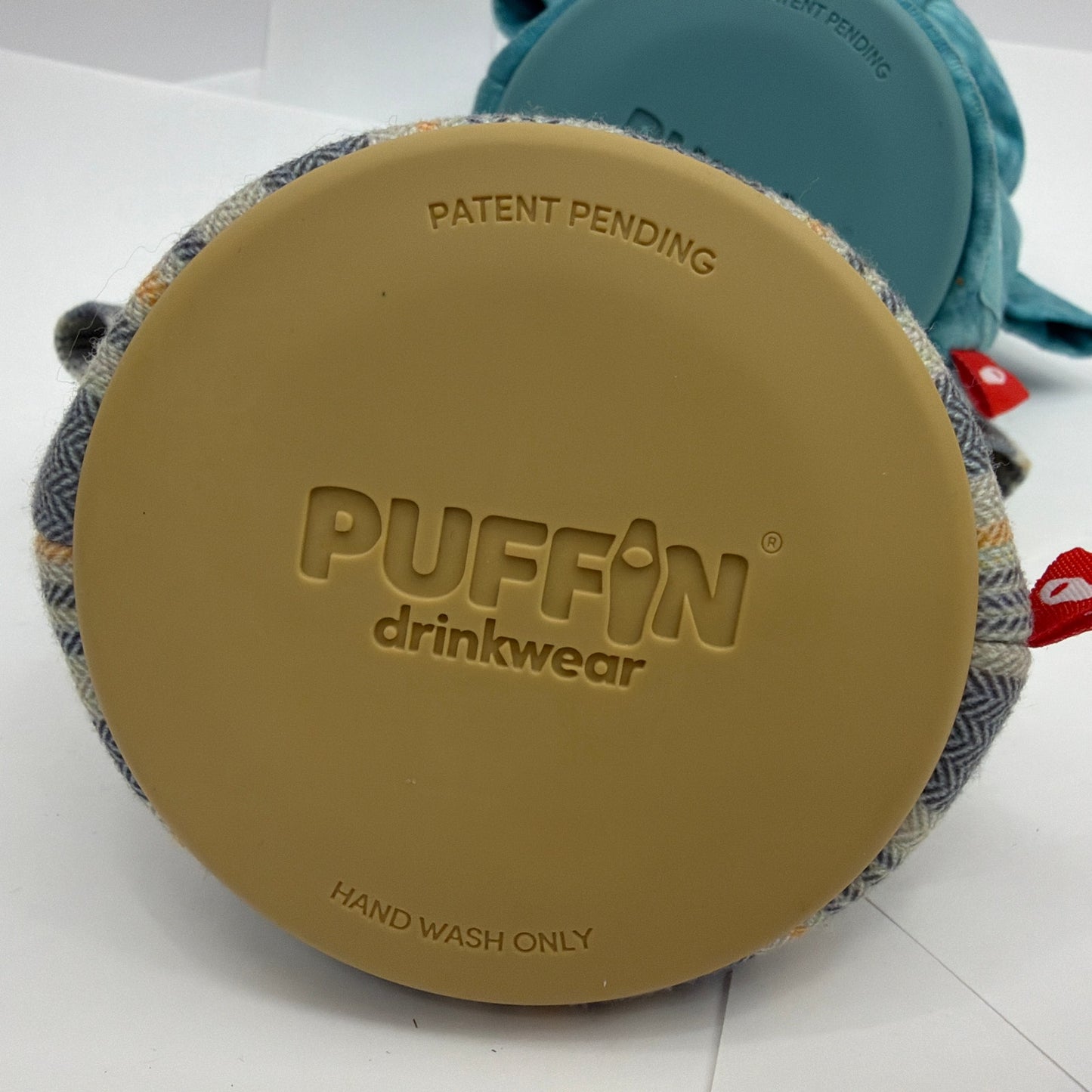 Puffin Drinkwear Beverage Parka Can Cooler 2 Pack Baja Honey Brown Crater Blue