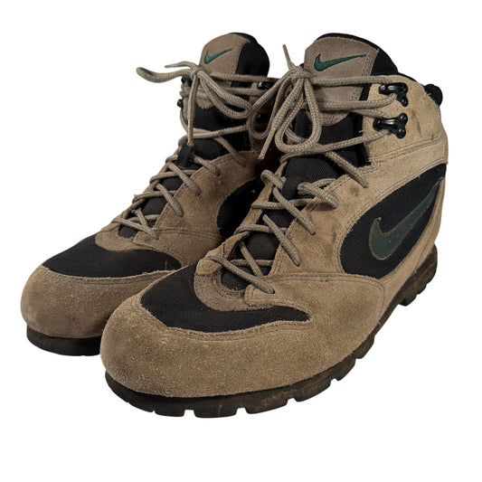 Vintage Nike 685116-031 Suede Trail Hiking Boots Men’s 12 Brown/Black