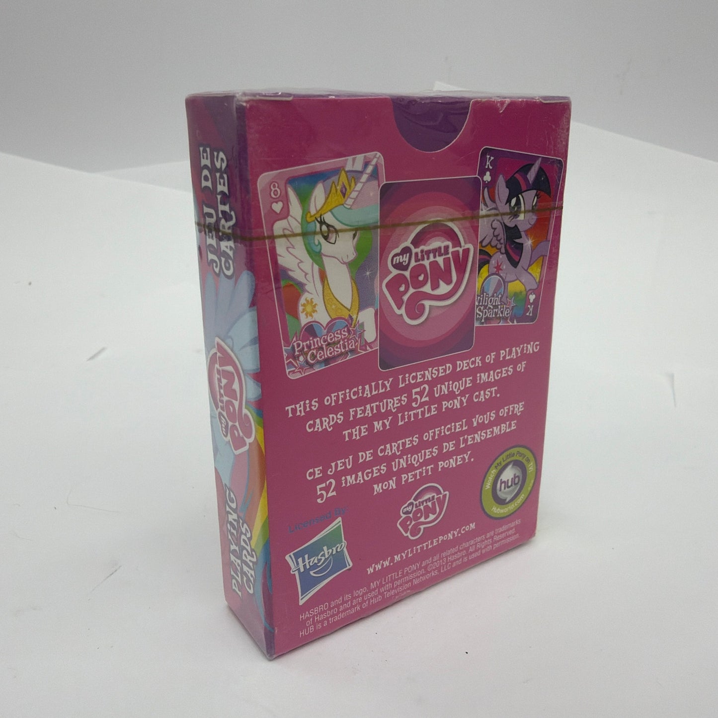 My Little Pony Playing Cards Sealed 2013 Hasbro 52 Image Deck