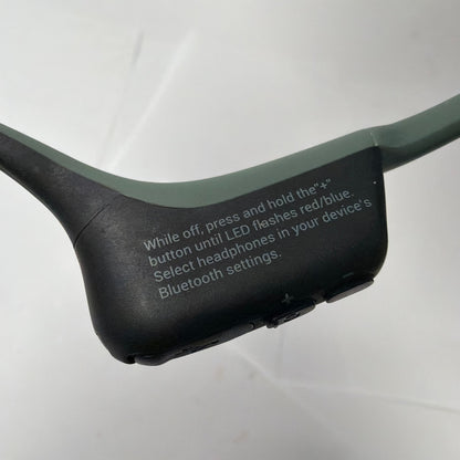 Shokz AfterShokz AS650 Bone Conduction Headphones Green/Black For Parts