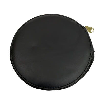 Microsoft Windows 2000 Round Zippered Case Pouch Leed's Black