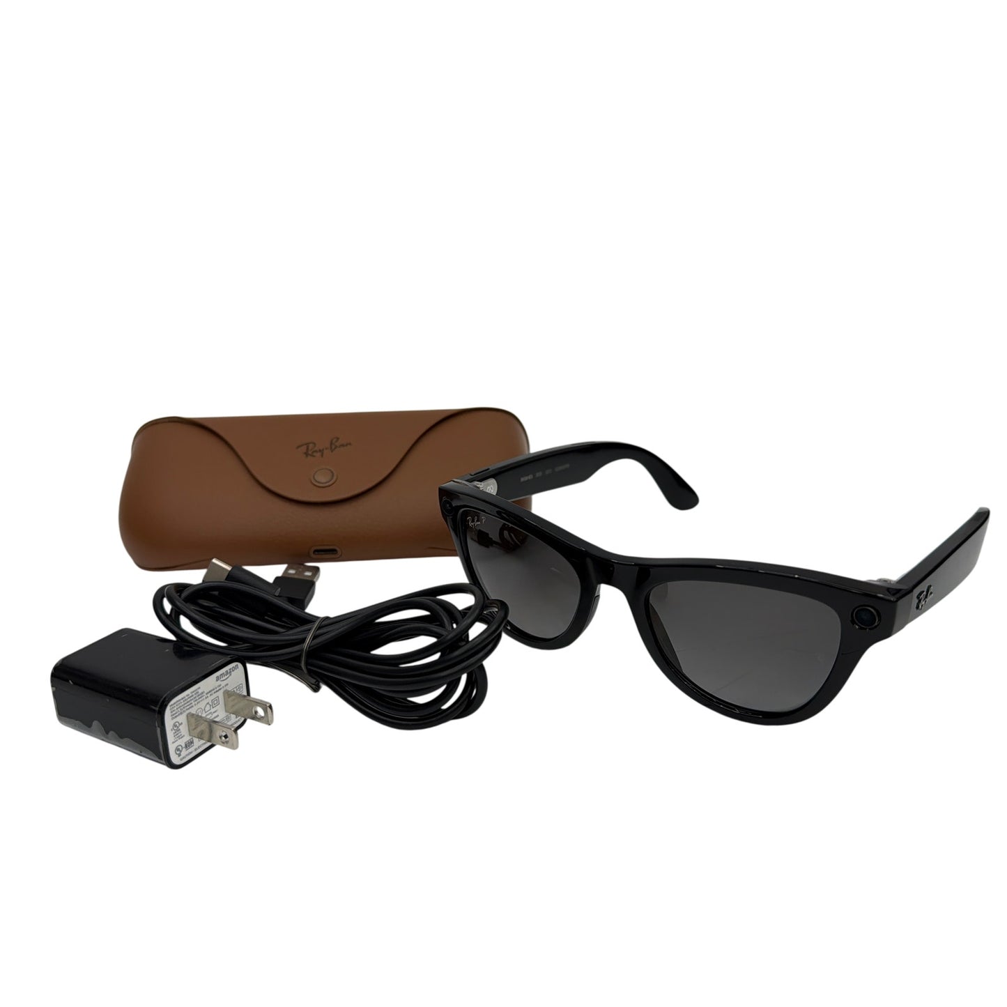 Ray-Ban Meta Skyler Gen 2 Smart Glasses Black Polarized RW4014 with Case