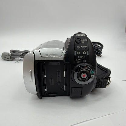 Sony Handycam DCR-SR46 Hybrid HDD Camcorder 40x Carl Zeiss Tested w/ Charger