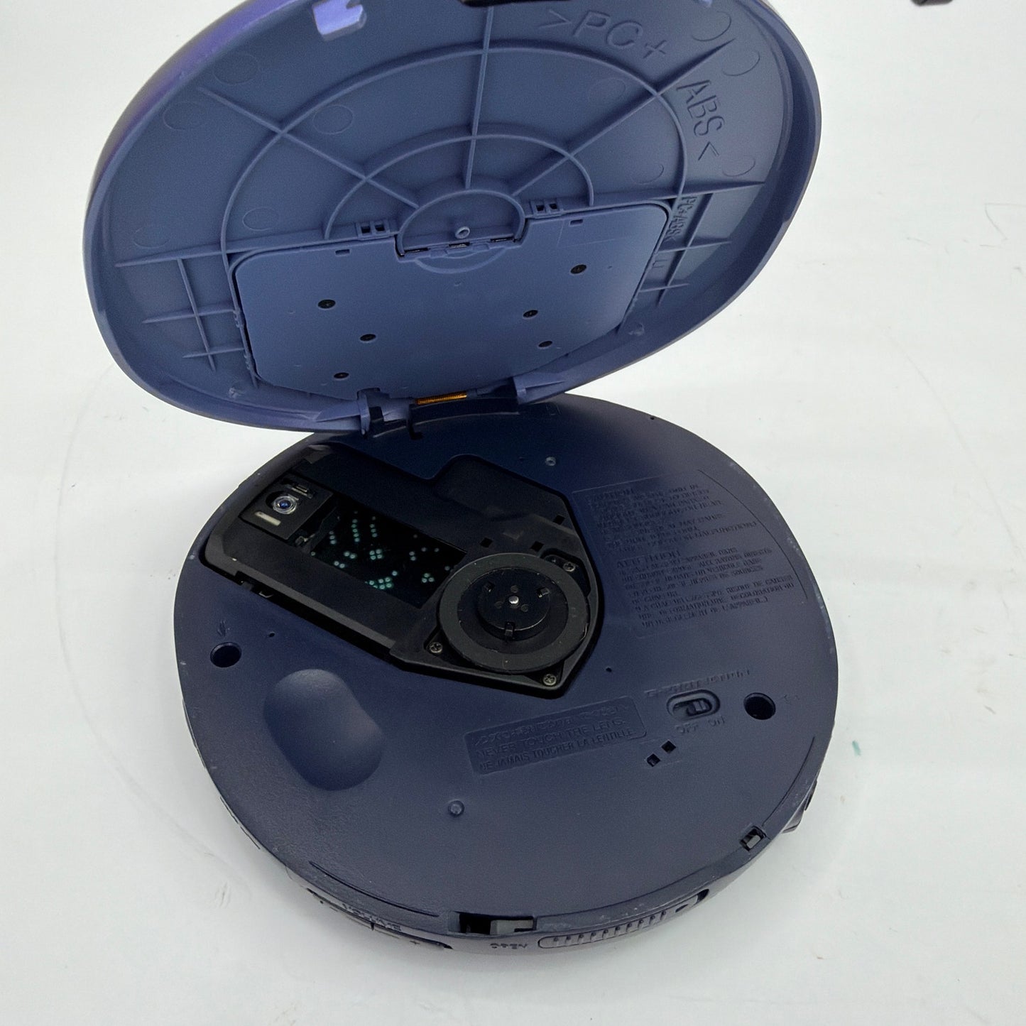 Sony CD Walkman D-EJ611 G-Protection Portable CD Player Blue Purple For Parts