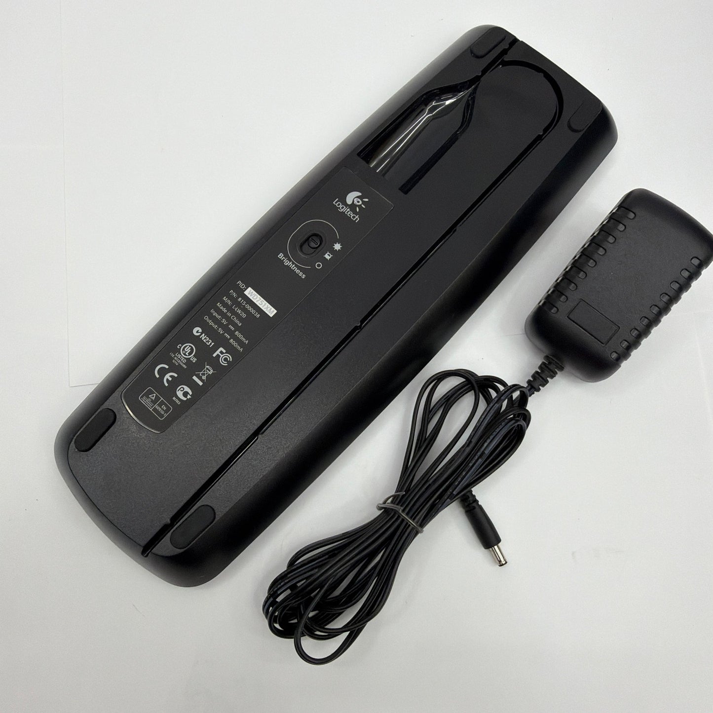 Logitech Harmony One 900 Charging Base Cradle L-LW20 815-000038 With Adapter