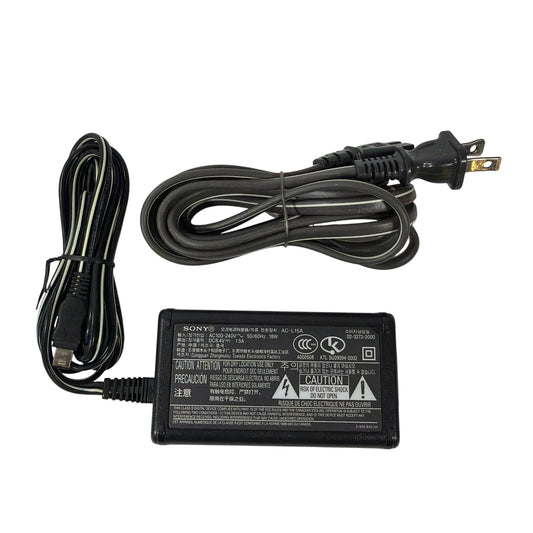 Sony AC-L15A 8.4V 1.5A AC Power Adapter Charger with Cords