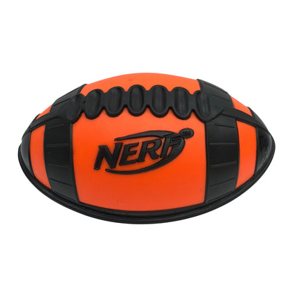 Vintage 2005 Hasbro Nerf Weather Blitz Foam Football Orange Black 9.5 Inch
