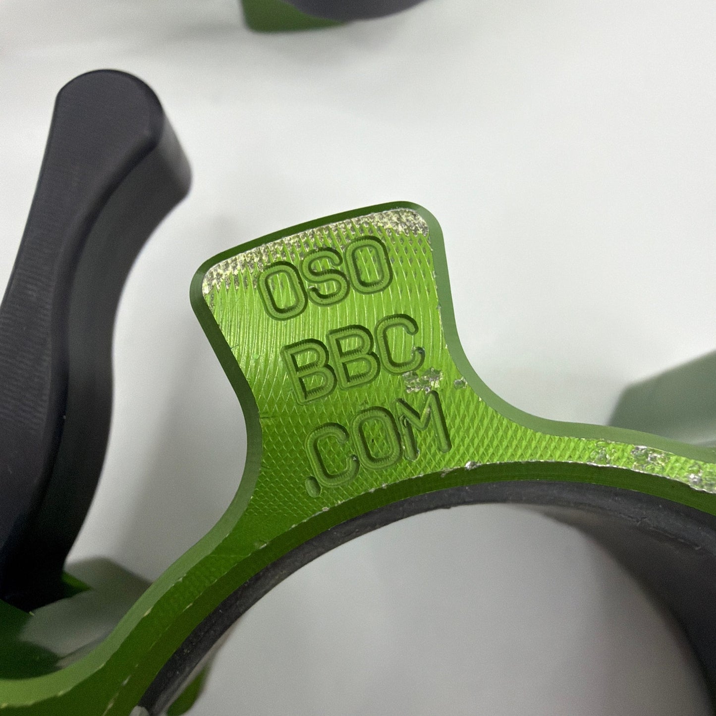 REP OSO Barbell Collars Green Pair Made in USA