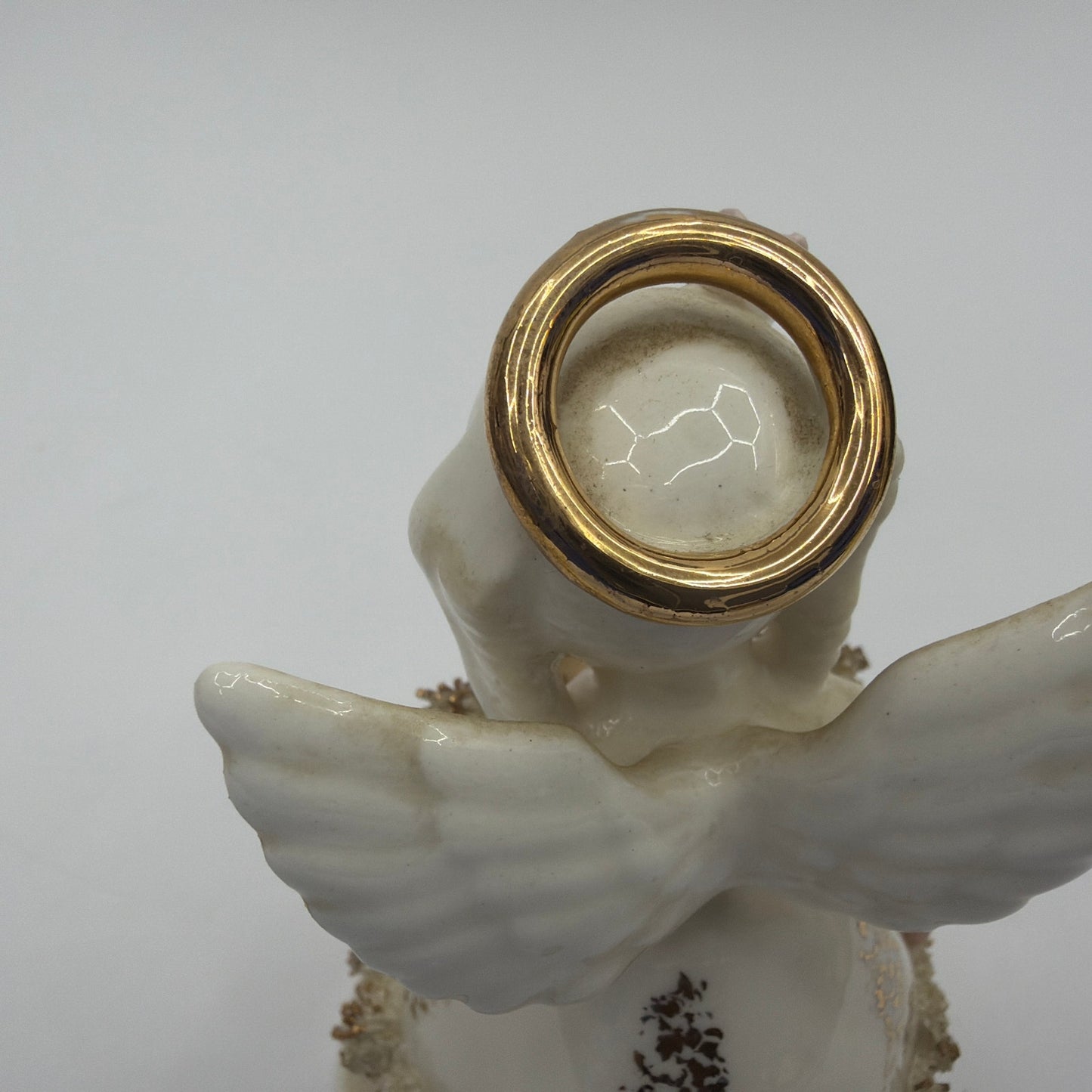 Vintage October Angel Porcelain Figurine 4 in S470N