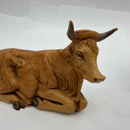 Fontanini Seated Ox Nativity Figure 5 Inch 52534 With Box