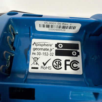Apisphere Geomate.jr Geocaching Handheld GPS Receiver Green/Blue 30-152-32