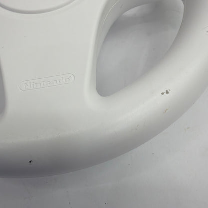 Nintendo Wii Wheel Steering Wheel Attachment RVL-024 White Blue