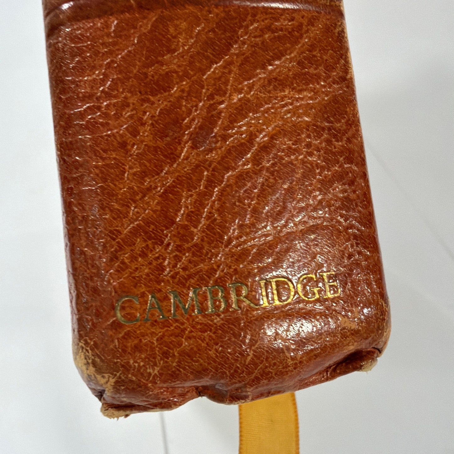 1971 Cambridge University Press The New English Bible Brown Leatherbound