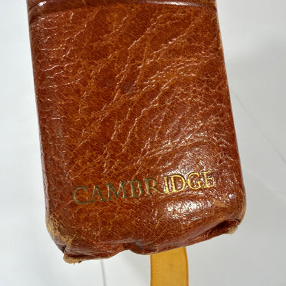 1971 Cambridge University Press The New English Bible Brown Leatherbound