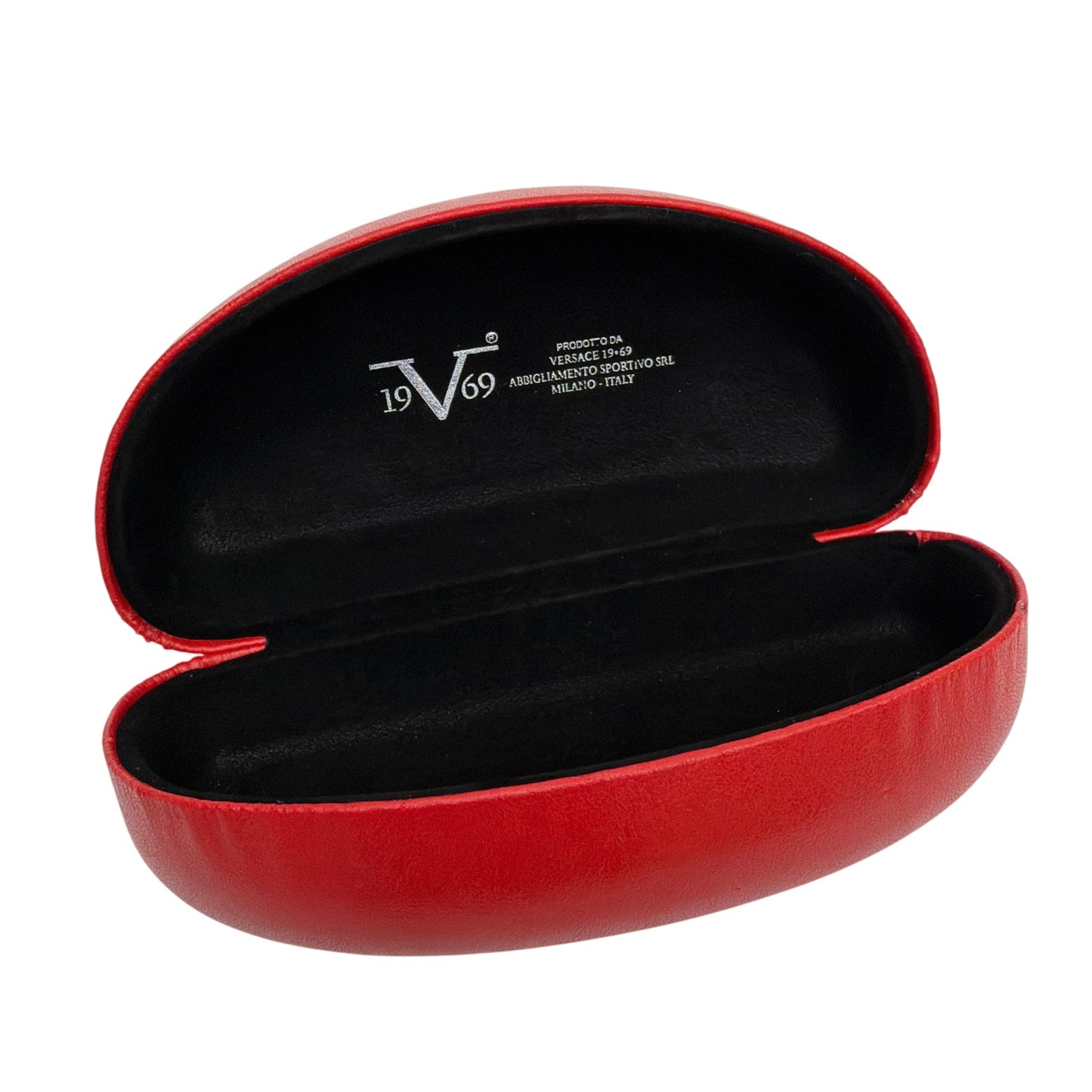 19V69 Versace Red Clamshell Hard Eyeglasses/Sunglasses Case