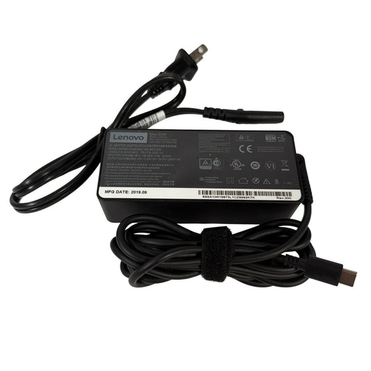 Lenovo 65W USB-C AC Adapter Charger ADLX65YLC2D FRU 02DL127