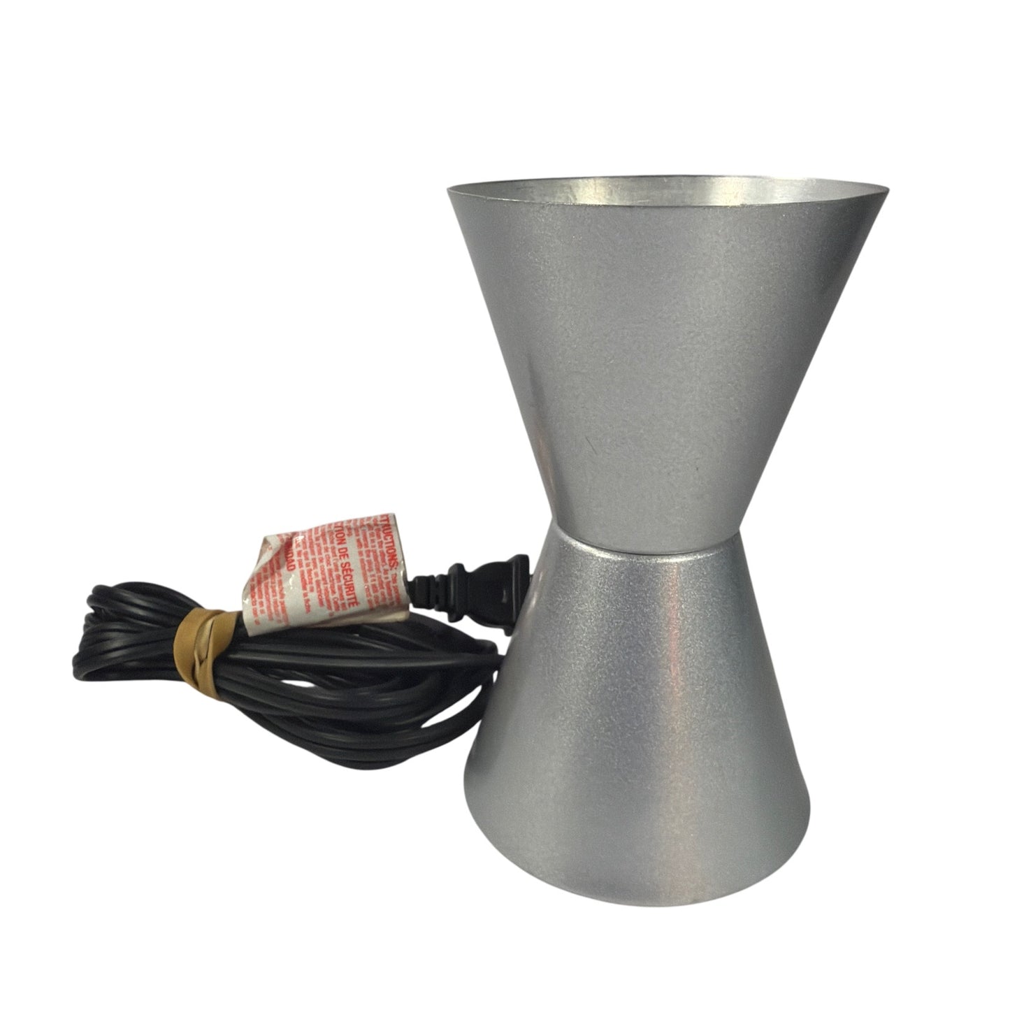 Motion and Glitter Model 2000 Silver Lamp Base E65440 3.5 in Opening Tested