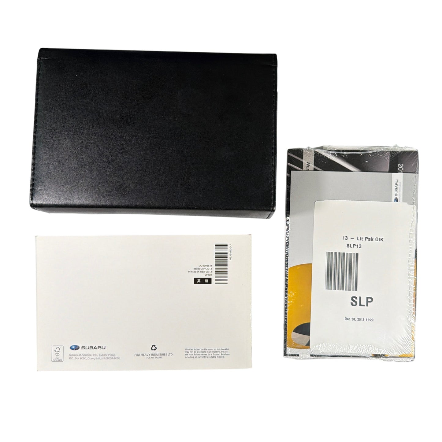 2013 Subaru Legacy/Outback OEM Owner’s Manual Set w/ Subaru Case A2490BE-B