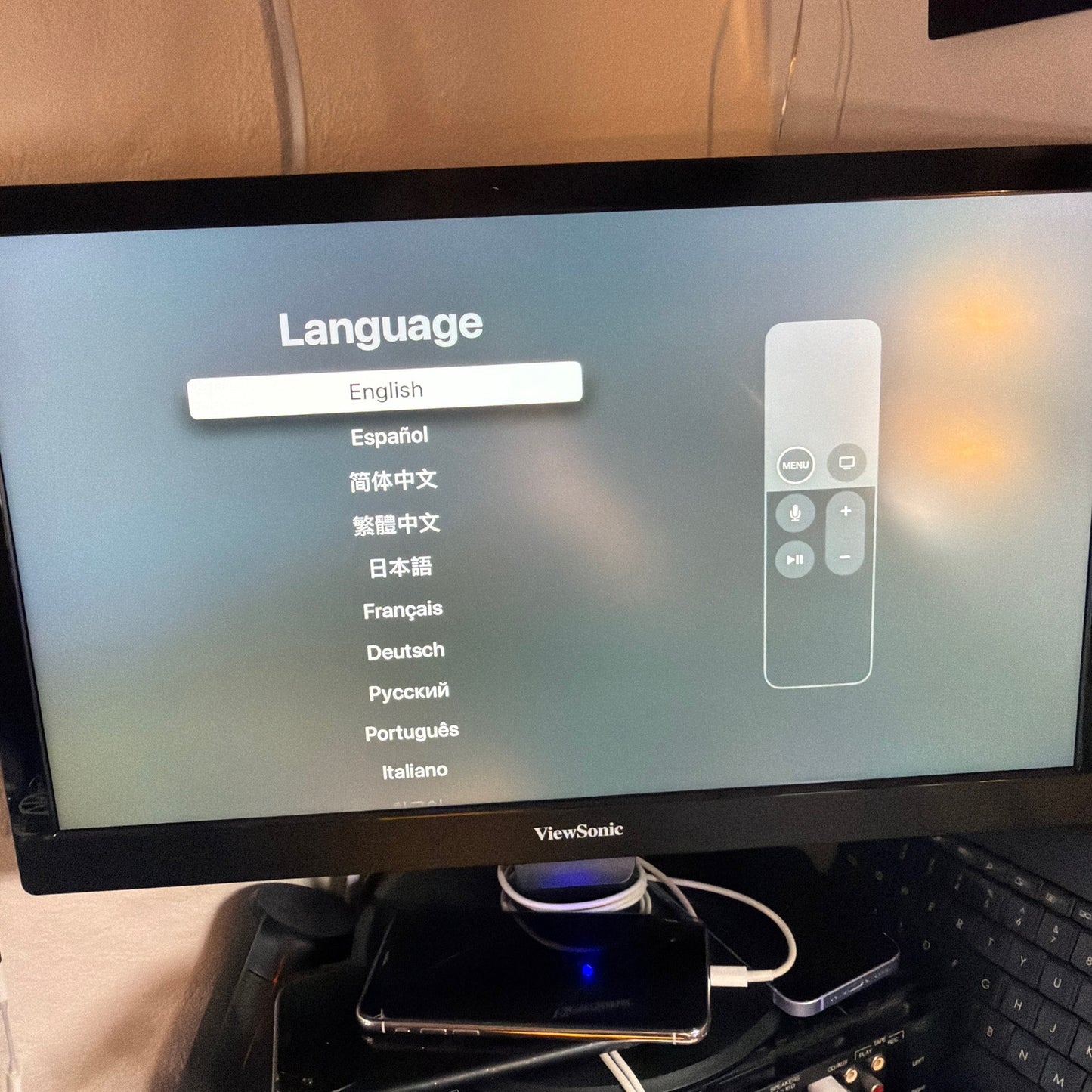 Apple TV 4K 1st Gen A1842 Black Media Streamer with Siri Remote