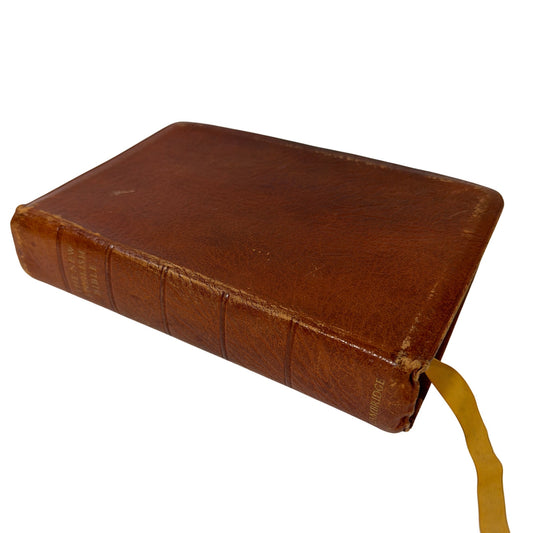 1971 Cambridge University Press The New English Bible Brown Leatherbound