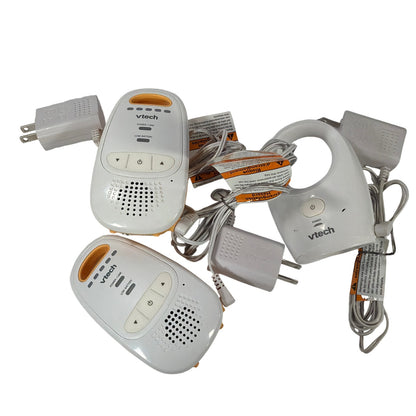 VTech Baby Monitor Lot 3 Units with Power Adapters For Parts Repair