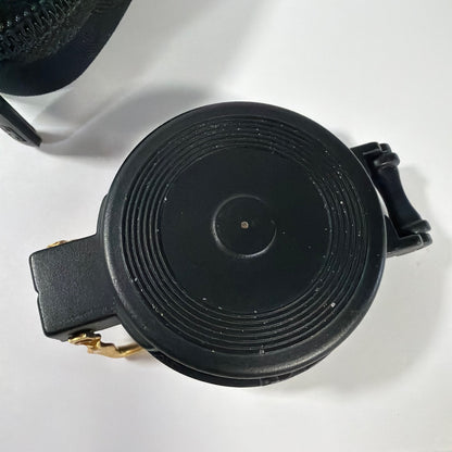 Engineer Directional Compass Sighting Compass Black with Case Logic Zip Pouch