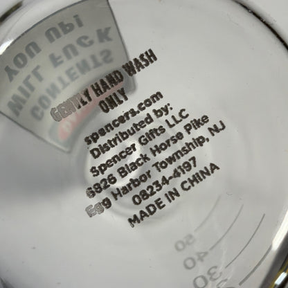 Spencer’s Lot of 4 Adult Humor Novelty Shot Glasses Mixed Styles