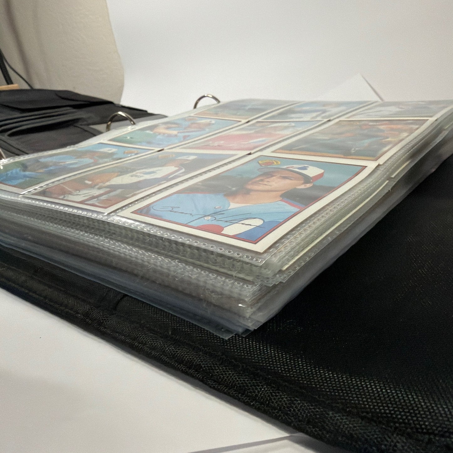 250+ Vintage Baseball Cards Lot in PenTab PRO Binder Topps Bowman O-Pee-Chee