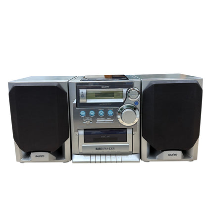 Sanyo CWM-480 BassXpander CD Portable Radio Cassette Recorder w/ Remote & Box