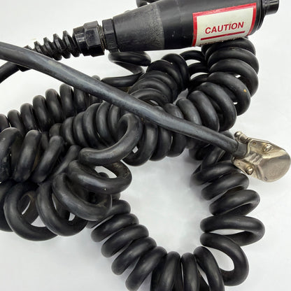 Lot of 2 Dental X-Ray Exposure Hand Switches Coiled Cord 1/4 in Plug Tested