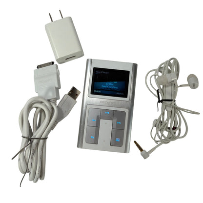 Creative Zen Sleek Photo 20GB MP3 Player DAP-HD0019 with Cable, Charger, Earbuds