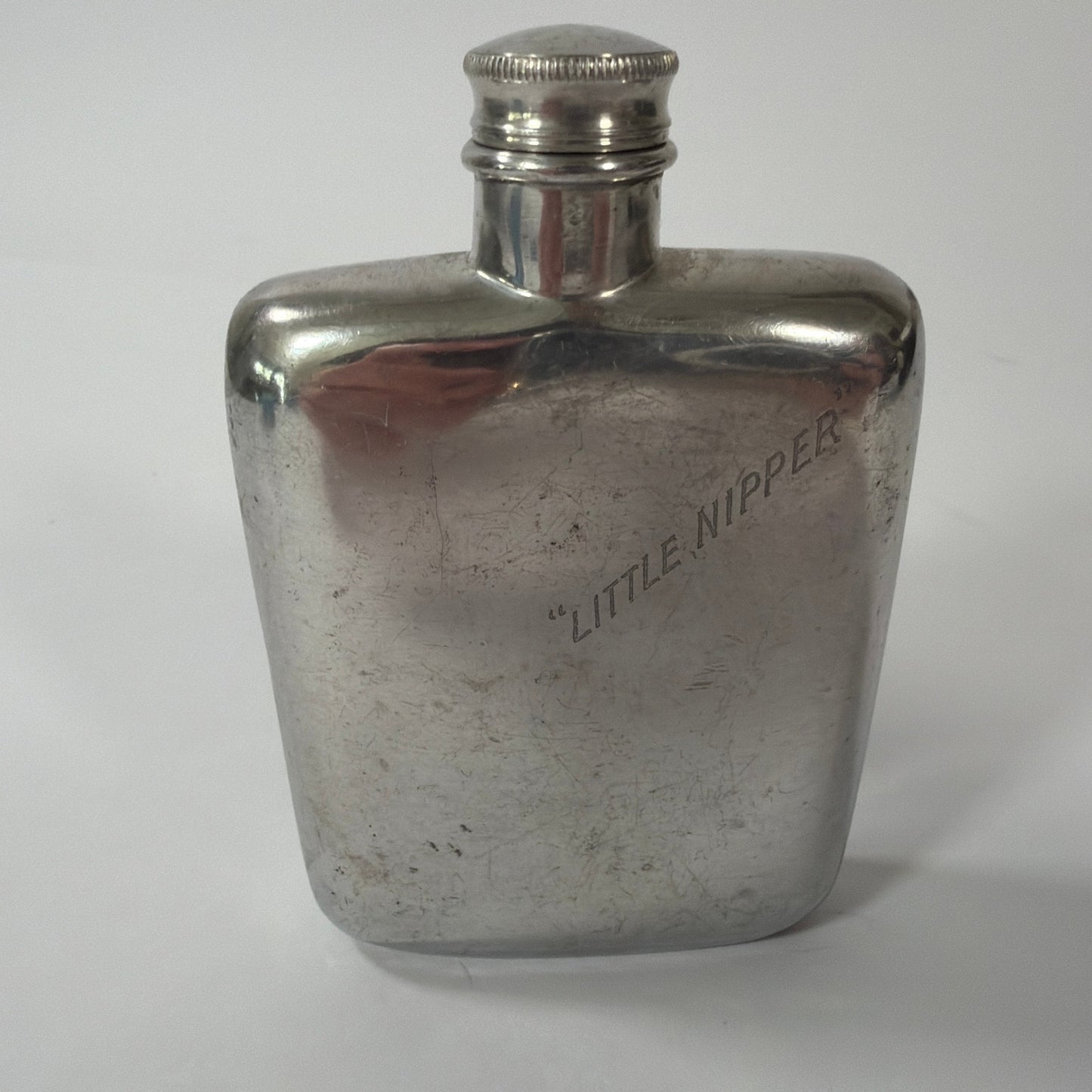 Vintage James Dixon & Sons Sheffield Little Nipper 2oz Pocket Flask