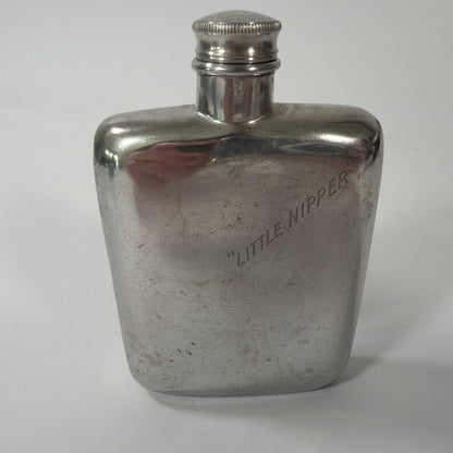Vintage James Dixon & Sons Sheffield Little Nipper 2oz Pocket Flask