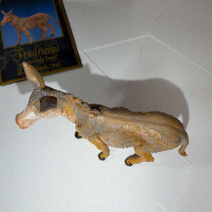 Fontanini 5" Heirloom Nativity Standing Donkey Figurine 52443 w/ Box