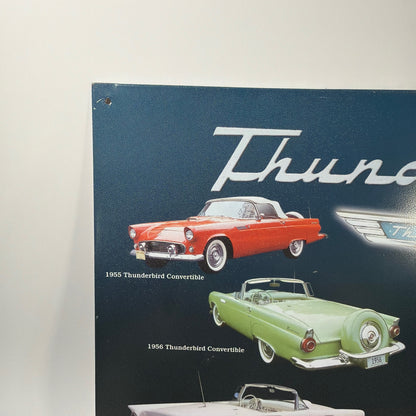 Ford Thunderbird Tin Metal Sign 15x12 Licensed 2003