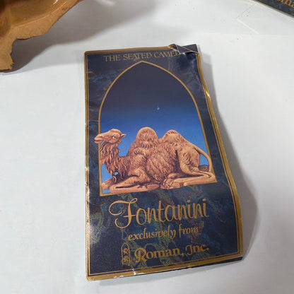 Fontanini Roman The Seated Camel Nativity Figure With Box Italy