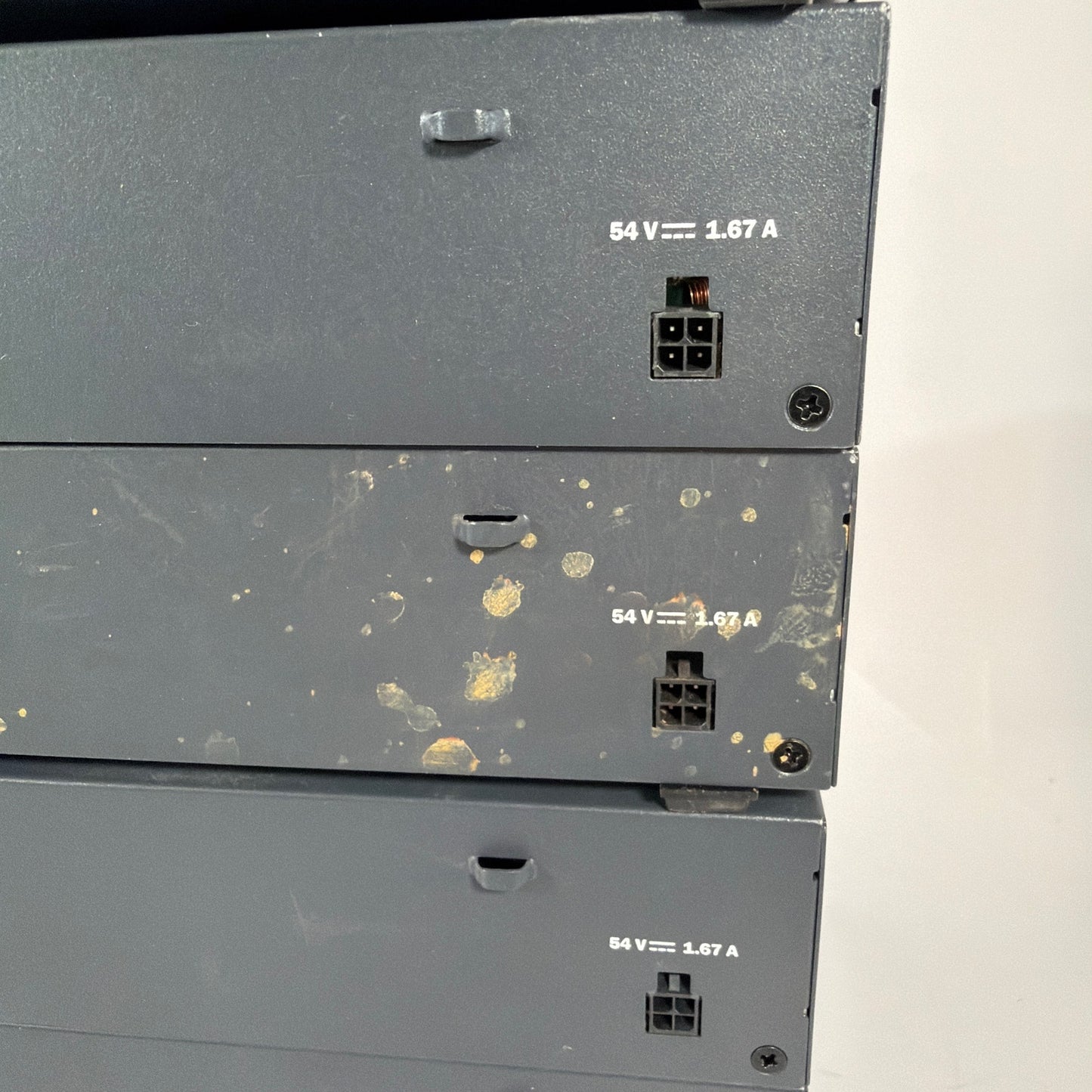Lot of 8 HP 2530-8G PoE+ Switch J9774A Untested For Parts
