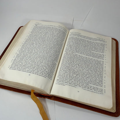 1971 Cambridge University Press The New English Bible Brown Leatherbound