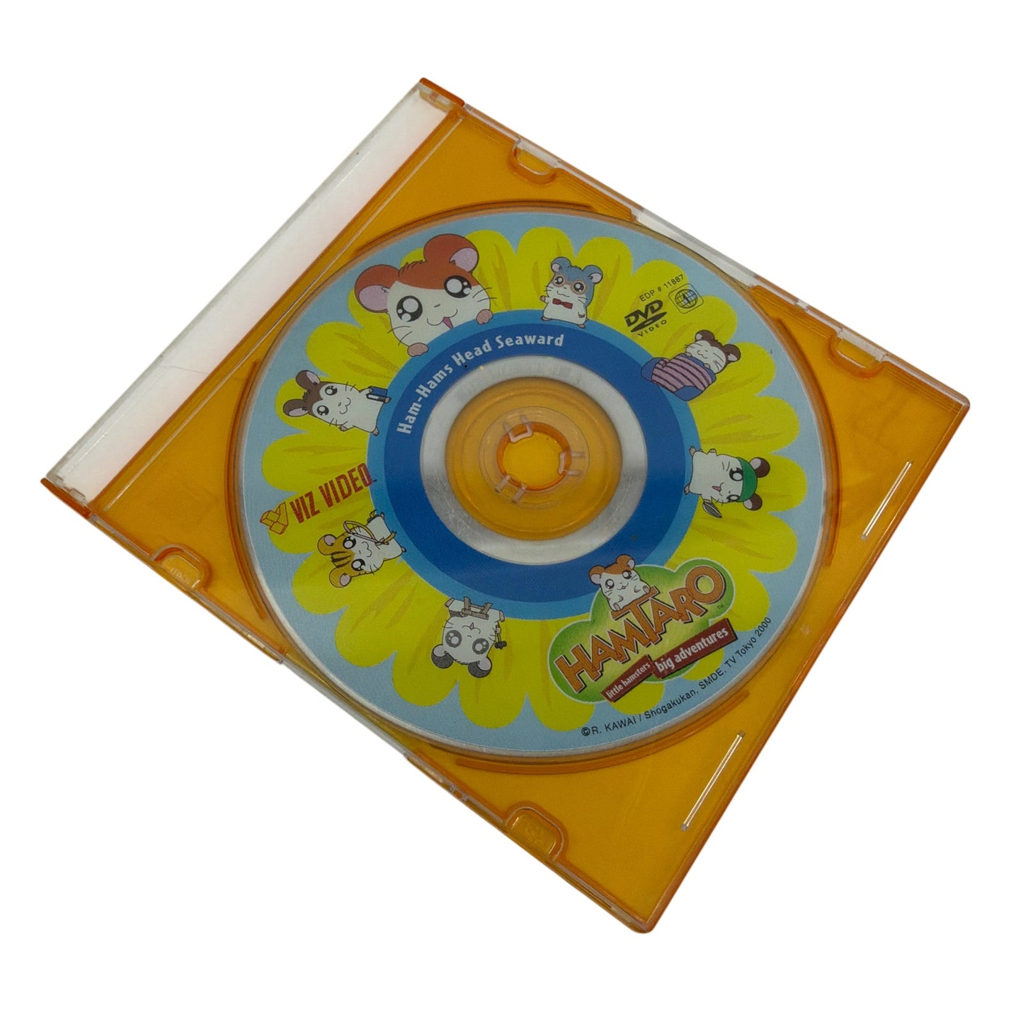 Hamtaro Vol 2 Ham-Hams Head Seaward DVD 2002 Viz Video Anime