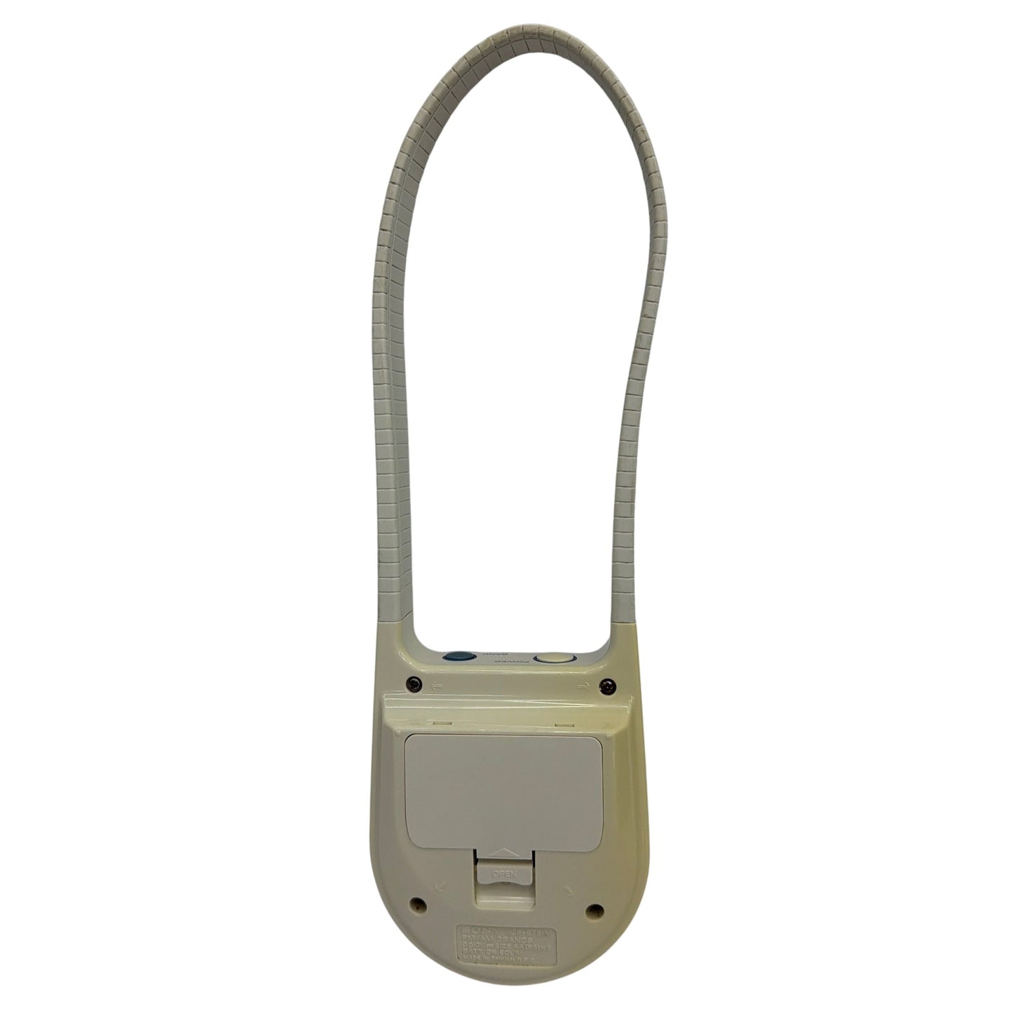 Sony ICF-S78W FM/AM Splash Resistant Hanging Shower Radio - Cream