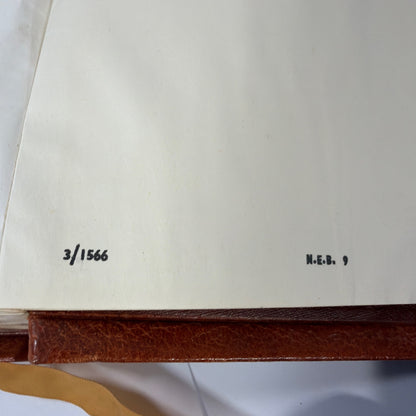 1971 Cambridge University Press The New English Bible Brown Leatherbound
