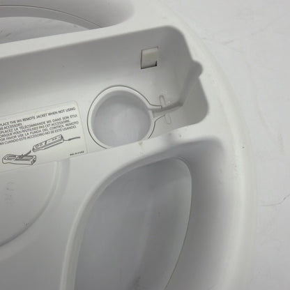 Nintendo Wii Wheel Steering Wheel Attachment RVL-024 White Blue