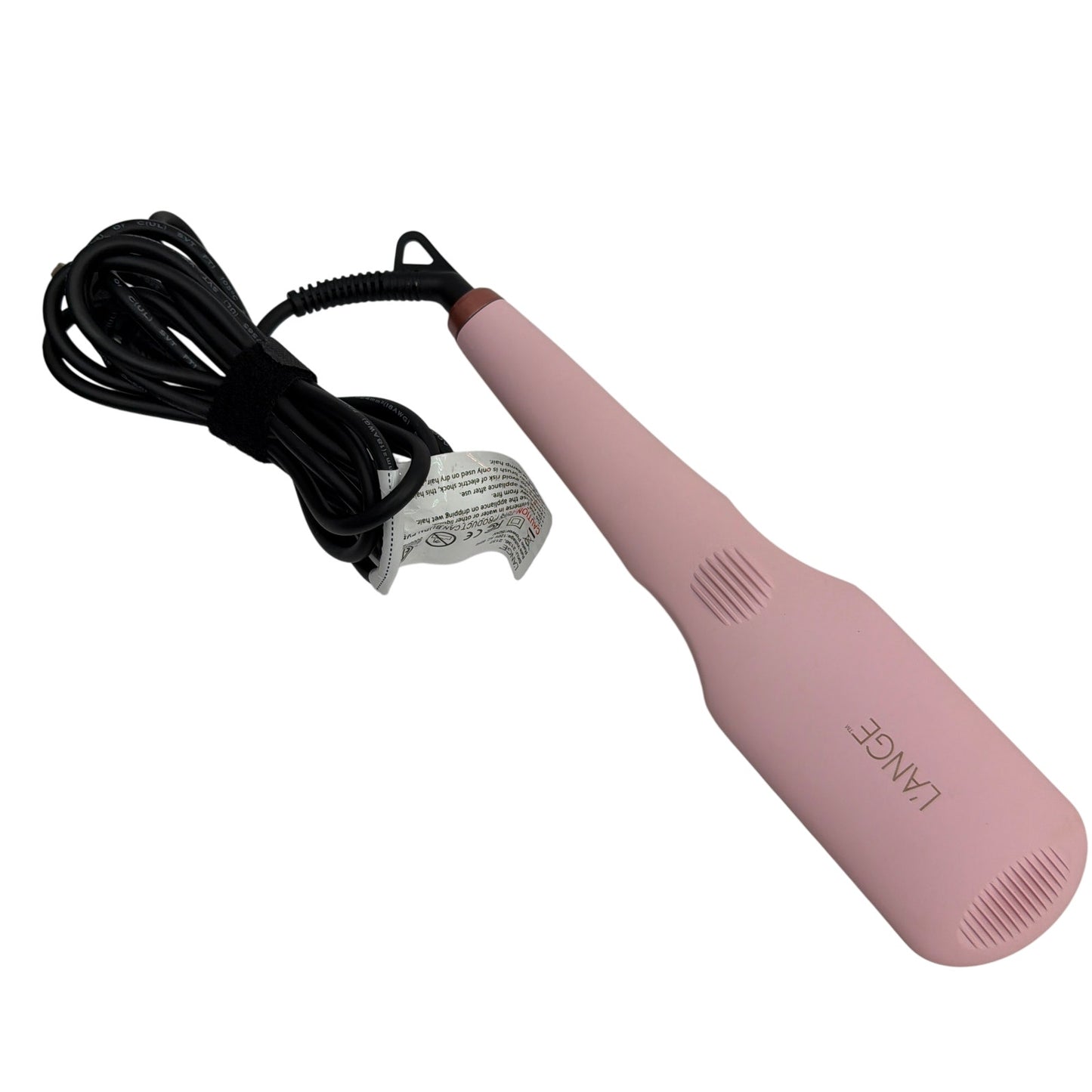 L'ANGE Heated Hair Straightening Brush Pink/Black SKU 2136/2137 Tested