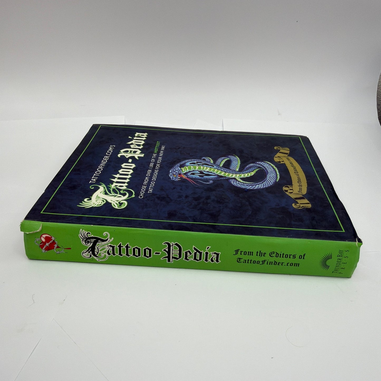 TattooFinder.com Tattoo-Pedia Tattoo Design Book ISBN 9781607105664