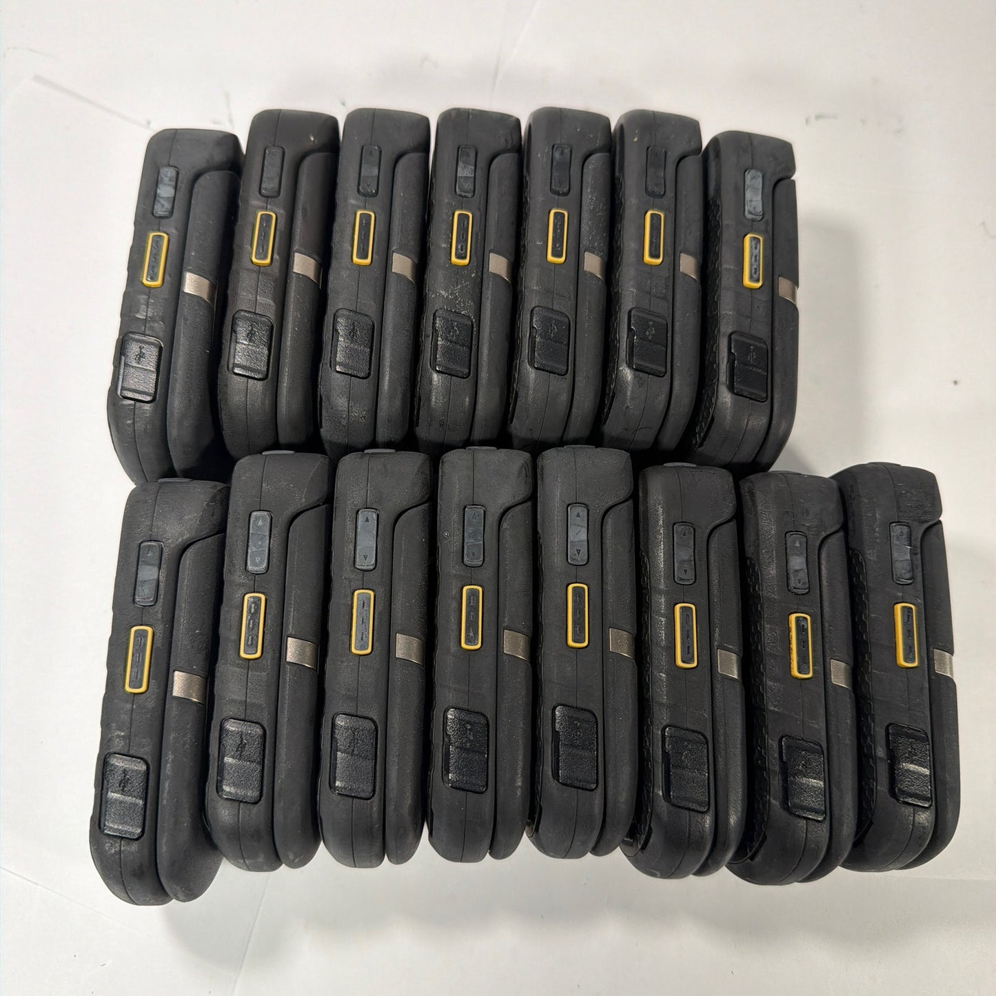 Lot of 15 Kyocera DuraMax E4255 Sprint Rugged Flip Phones Untested
