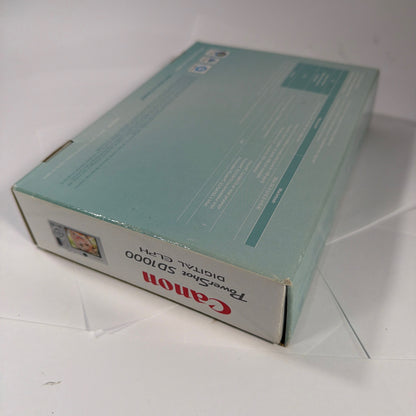 Canon PowerShot SD1000 Digital ELPH 7.1MP Silver Camera Tested Working