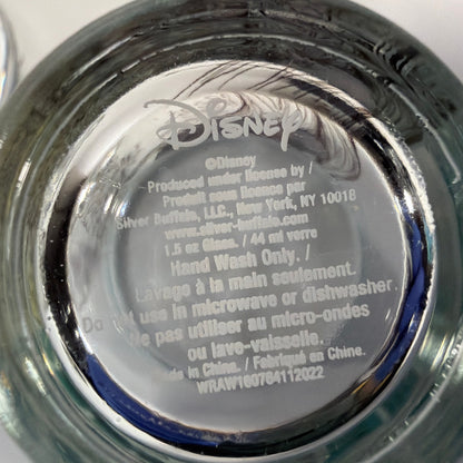 Silver Buffalo Disney 1.5 oz Mini Shot Glass Lot Mad Hatter White Rabbit Chesire